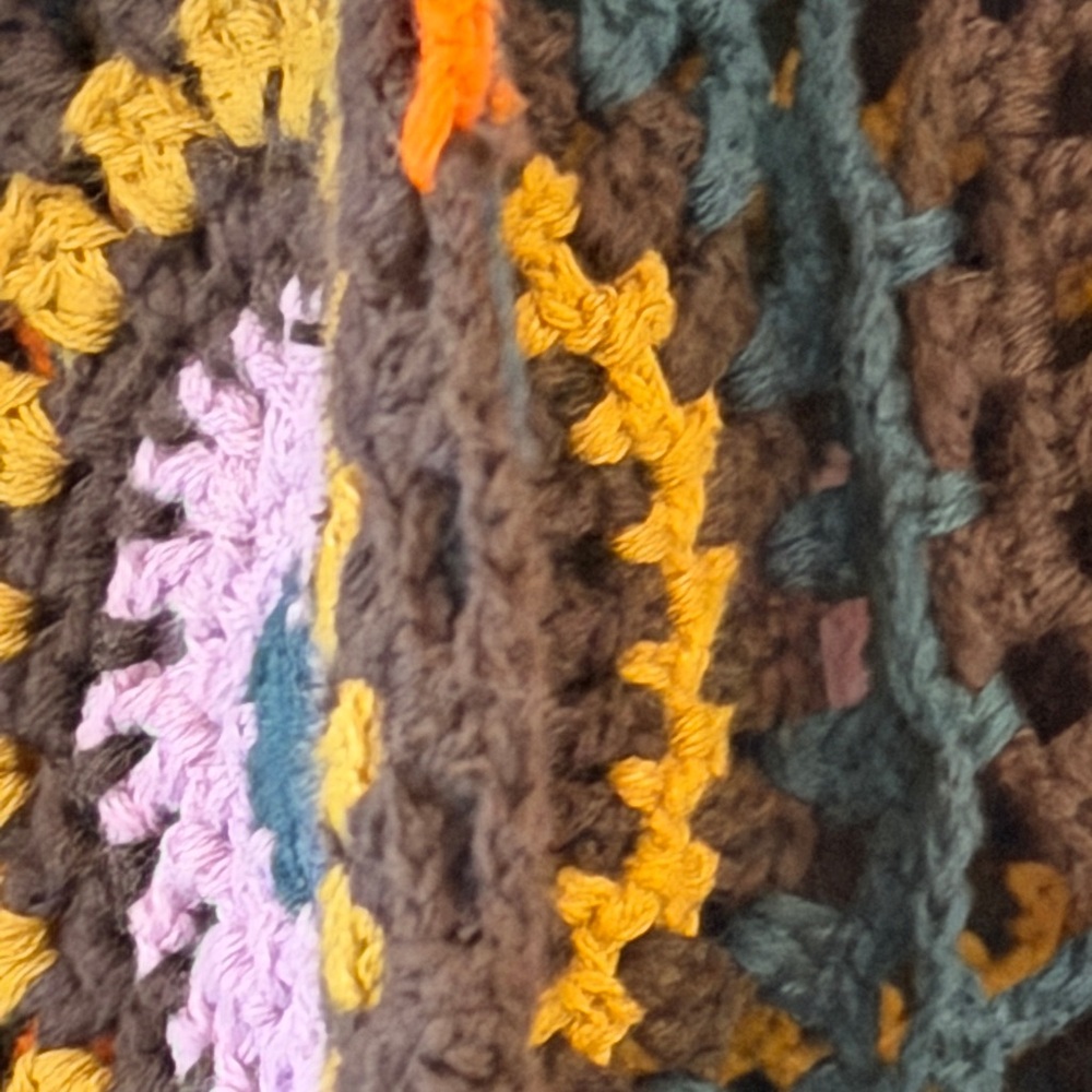 Moth Multicolor Crochet Cardigan m/l - Picture 6 of 10